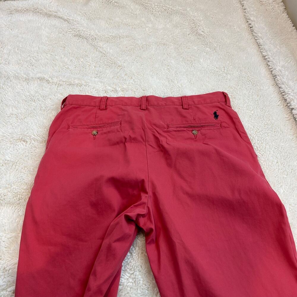 VTG Polo Ralph Lauren Mens 34x32 Suffield Chino Straight Fit Preppy Country Club - Picture 3 of 7